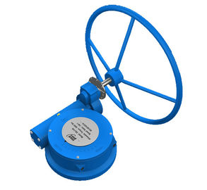 Vierteldrehungs-Getriebe-Kugelventil-Getriebe IP67 des Form-Stahl-WCB für die Ölpipeline